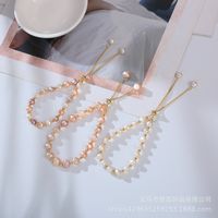 Elegant Geometric Pearl Beaded Bracelets main image 5