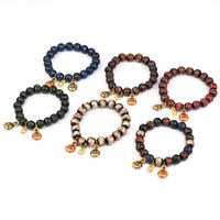 Chinoiserie Geometric Glass Beaded Unisex Bracelets main image 4