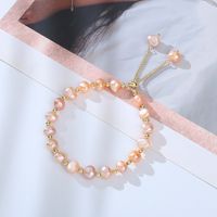 Elegant Geometric Pearl Beaded Bracelets main image 1