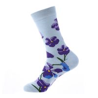 Unisex Fashion Flower Cotton Ankle Socks sku image 1