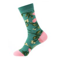 Unisex Fashion Flower Cotton Ankle Socks sku image 6
