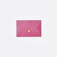 Mini Small Sized Pearl Kraft Paper Gilding Love Envelope sku image 5
