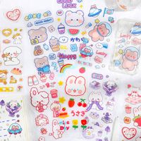 Cartoon Cute Seamless Waterproof Decorative Sticker main image 1