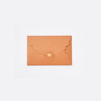Mini Small Sized Pearl Kraft Paper Gilding Love Envelope sku image 4
