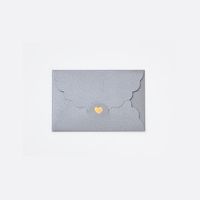 Mini Small Sized Pearl Kraft Paper Gilding Love Envelope sku image 7