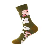 Unisex Mode Blume Baumwolle Ankle Socken sku image 7