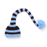 Children Unisex Basic Stripe Pleated Baby Hat main image 4