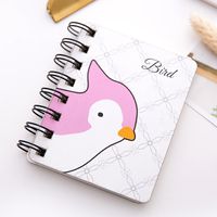 Cute Cartoon Animal Flip Coil Mini Portable Notebook Pocket Notepad Wholesale sku image 9