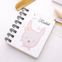 Cute Cartoon Animal Flip Coil Mini Portable Notebook Pocket Notepad Wholesale sku image 4