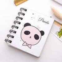 Cute Cartoon Animal Flip Coil Mini Portable Notebook Pocket Notepad Wholesale sku image 5