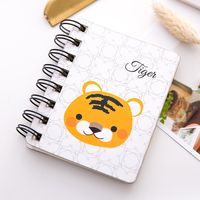 Cute Cartoon Animal Flip Coil Mini Portable Notebook Pocket Notepad Wholesale sku image 6