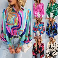 Women's Blouse Long Sleeve Blouses Fashion Printing main image 1