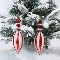 Weihnachten Mode Weihnachtsmann Süssigkeit Kunststoff Gruppe Hängende Ornamente 2-teiliges Set sku image 20
