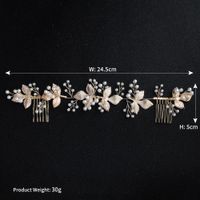Beads Simple Geometric Hair Accessories  (alloy) Nhhs0608-alloy sku image 3