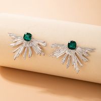 Nihaojewelry Bijoux En Gros Nouveau Style Boucles D&#39;oreilles En Diamant À Motif Géométrique Doré main image 6