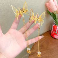 Cute Fashion Sweet Butterfly Alloy Metal Artificial Pearls Hair Clip sku image 21