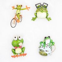 Cartoon Style Frog Alloy Enamel Inlay Artificial Gemstones Unisex Brooches main image 3