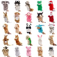 Hand Puppet Doll Kindergarten Story Props Family Plush Toy main image 1