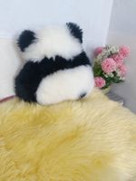 Cute Panda Wool Floor Mat main image 3
