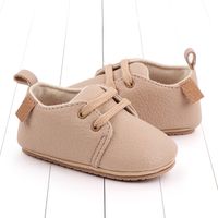 Kid's Fashion Solid Color Round Toe Toddler Shoes main image 4