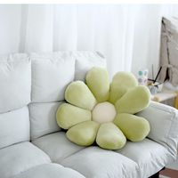 Pastoral Solid Color Plush Seat Cushion sku image 4