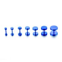 Simple Style Solid Color Stainless Steel Ear Studs 1 Piece main image 4