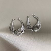 Elegant Geometric Copper Plating Earrings 1 Pair main image 2