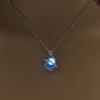Bisutería Mayoreo Luminosa Árbol De La Vida En Forma De Corazón Collar Colgante Nihaojewelry sku image 5