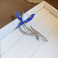 Diamond-studded Wheat Brooch Korean Fashion Coat Corsage Pin Jewelry Female sku image 3