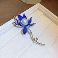 Diamond-studded Wheat Brooch Korean Fashion Coat Corsage Pin Jewelry Female sku image 6