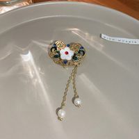 Diamond-studded Wheat Brooch Korean Fashion Coat Corsage Pin Jewelry Female sku image 9