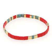 Design Warm Colorbohemian Tila Beads Handmade Beaded Bracelet sku image 11