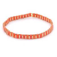 Design Warm Colorbohemian Tila Beads Handmade Beaded Bracelet sku image 2