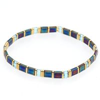 Fashion Rhombus No Inlaid Beaded Wholesale Bracelets sku image 7