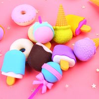 Cute Candy Color Simulation Dessert Three-dimensional Boxed Eraser main image 3