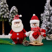 Christmas Cute Santa Claus Snowman Knit Party Gift Wrapping Supplies main image 5