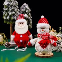 Christmas Cute Santa Claus Snowman Knit Party Gift Wrapping Supplies main image 4