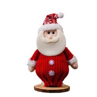 Christmas Cute Santa Claus Snowman Knit Party Gift Wrapping Supplies main image 3