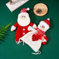Christmas Cute Santa Claus Snowman Knit Party Gift Wrapping Supplies main image 2