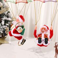 Adornos Colgantes De Fiesta De Plástico De Santa Claus De Paracaídas De Navidad main image 4