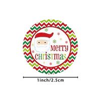 Cute Christmas Holiday Decoration Gift Series Roll Sticker Labels main image 4