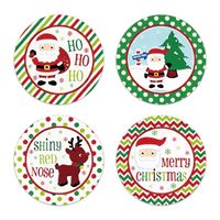Cute Christmas Holiday Decoration Gift Series Roll Sticker Labels main image 2