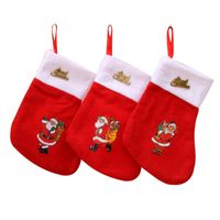 Christmas Cute Santa Claus Cloth Party Christmas Socks main image 4