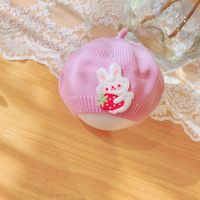 Filles Mignon Lapin Chapeau Béret sku image 10