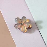 Sucré Fleur Alliage Cristal Artificiel Perles Artificielles Résine Griffes De Cheveux sku image 32