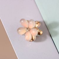 Sweet Flower Alloy Artificial Crystal Artificial Pearls Resin Hair Claws sku image 34