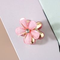 Sweet Flower Alloy Artificial Crystal Artificial Pearls Resin Hair Claws sku image 27