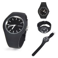 Simple Style Solid Color Buckle Quartz Kids Watches sku image 1