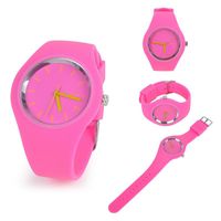Simple Style Solid Color Buckle Quartz Kids Watches sku image 3