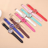 Simple Style Solid Color Buckle Electronic Women's Watches main image 2